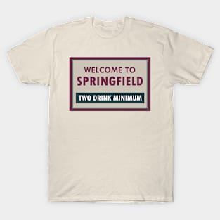 Welcome to Springfield T-Shirt